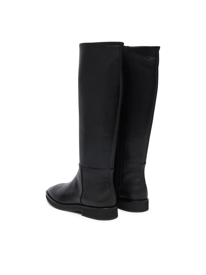 Calvin Klein Cizme Calvin Klein Formal Utk Boot Lth HW0HW02599 Negru