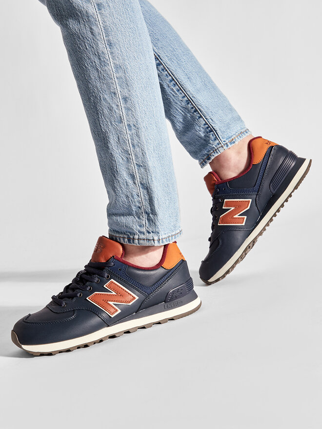 New Balance Superge New Balance ML574OMC Mornarsko modra