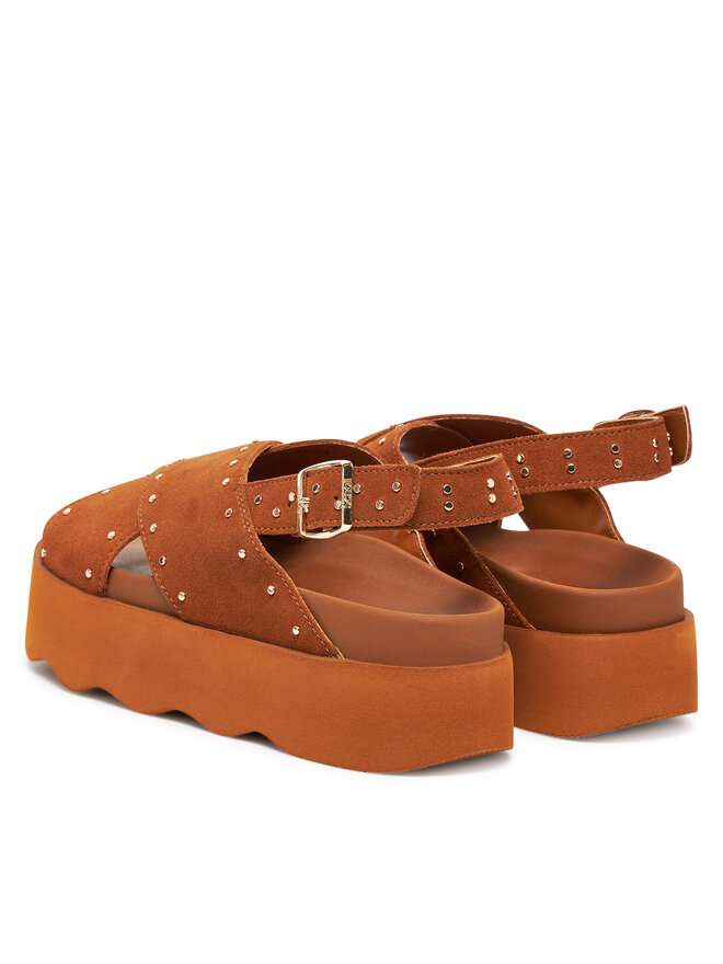 Scholl Σανδάλια Scholl F32304 Καφέ