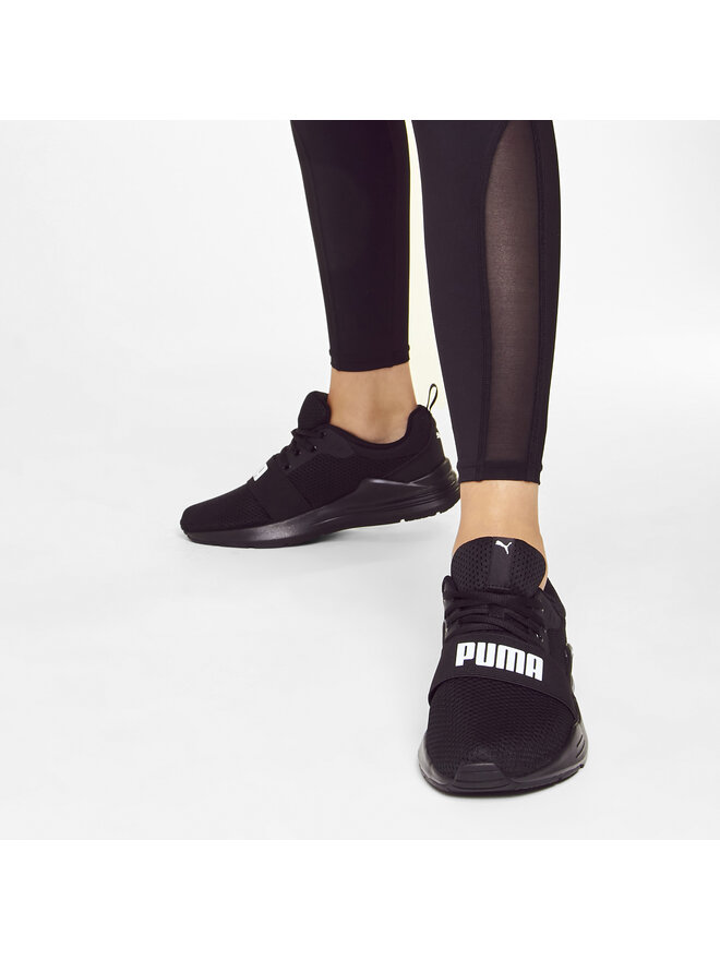 Puma Снікерcи Puma Wired Run Jr 374214 01 Чорний