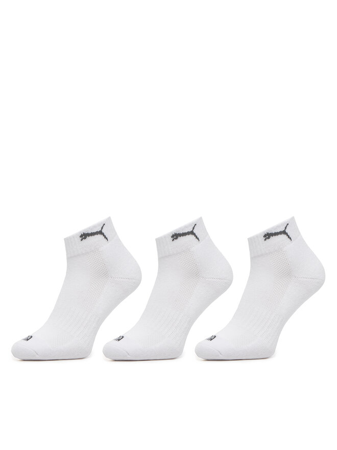 Puma 3 pares de calcetines altos unisex Puma 938581 02 Blanco
