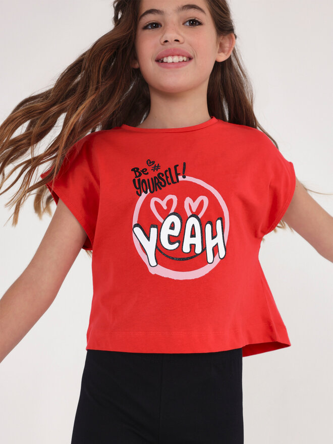 Mayoral Mayoral T-Shirt 6053 Rot