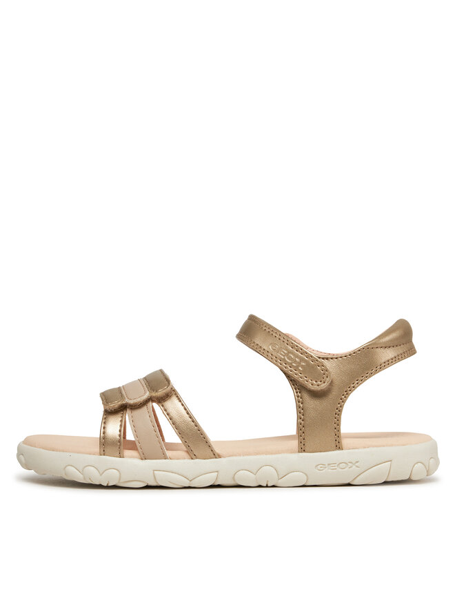 Geox Σανδάλια Geox J Sandal Haiti Girl J458ZD 0NFBC C2010 D Χρυσό