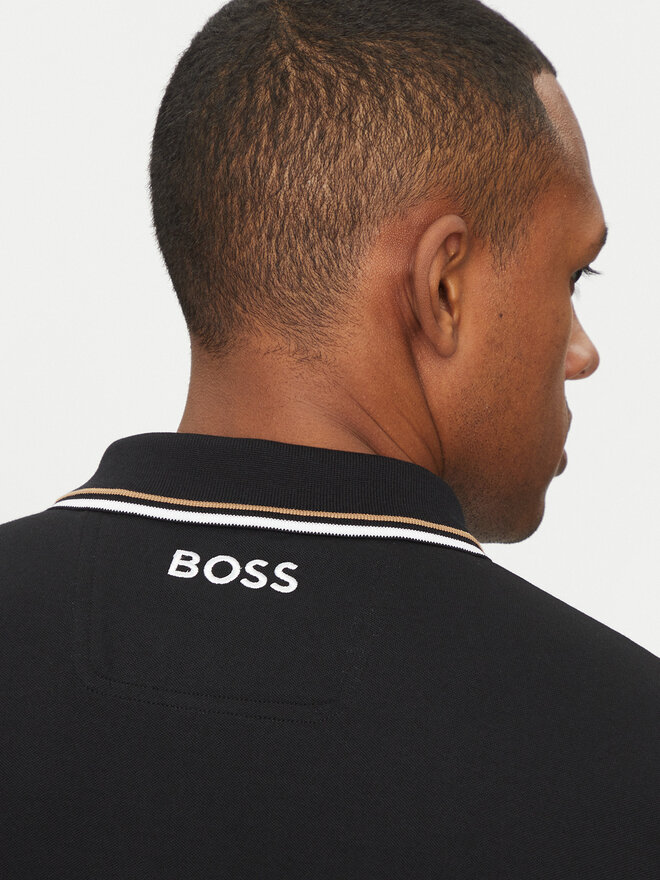 BOSS BOSS Pólóing Paddy Pro 50469102 Fekete Regular Fit
