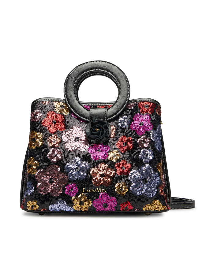 Laura Vita Handtasche Laura Vita Alisa 03 Schwarz
