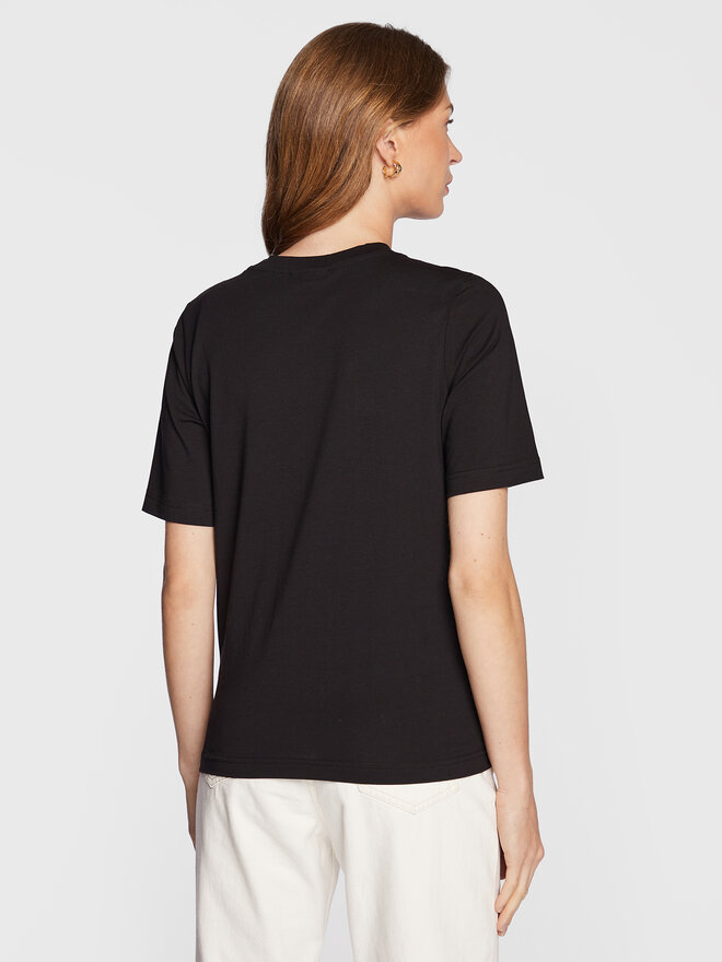 Gina Tricot Gina Tricot Marškinėliai Basic 17937 Juoda Regular Fit
