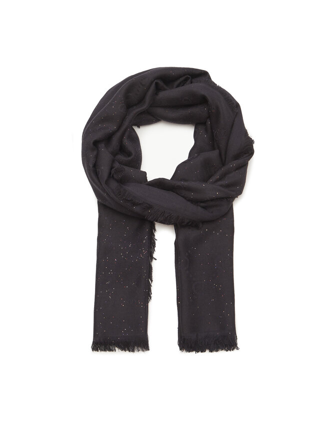 Liu Jo Schal Liu Jo Stola Jacquard Mon 2F4001 T0300 Schwarz