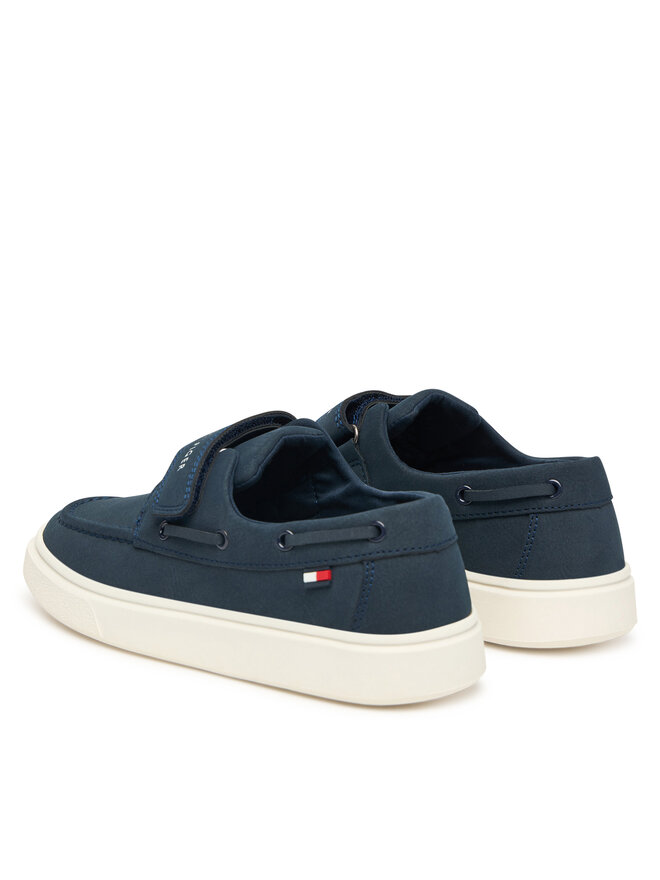 Tommy Hilfiger Halbschuhe Tommy Hilfiger Low Cut Velcro T1B4-34340-0315 S Dunkelblau