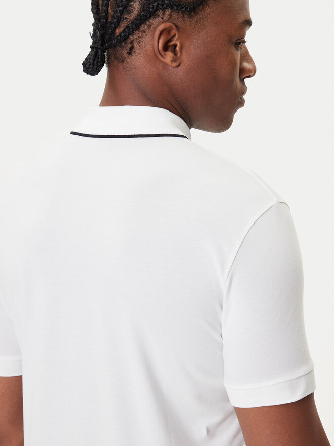 BOSS BOSS Polo Philix 50544450 Blanco Slim Fit