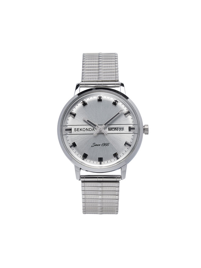 Sekonda Zegarek Sekonda 1951 Srebrny