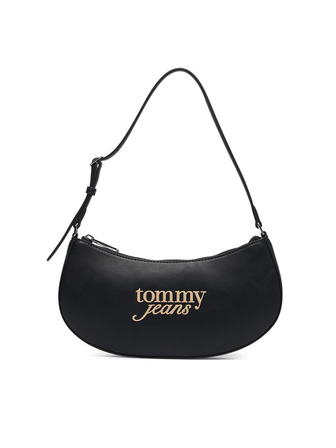 Tommy Jeans Handtasche Tommy Jeans Tjw Must Shoulder Bag AW0AW19047 Schwarz