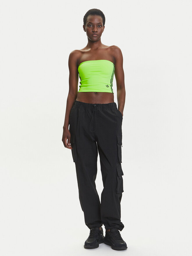 adidas adidas Top adicolor 3-Stripes JX7719 Grün Slim Fit