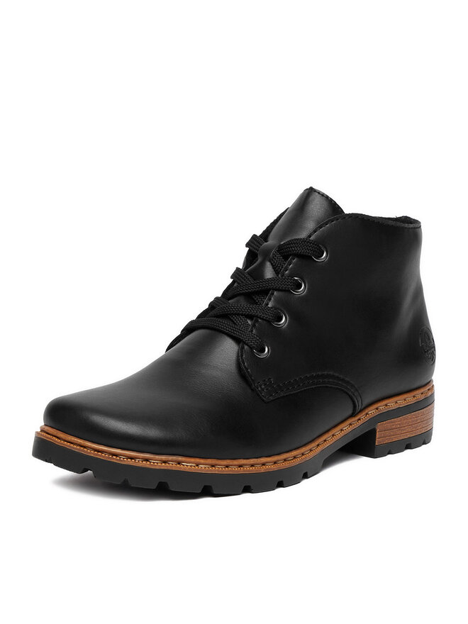 Rieker Schnürschuhe Rieker CEO-Z9310-00 Schwarz