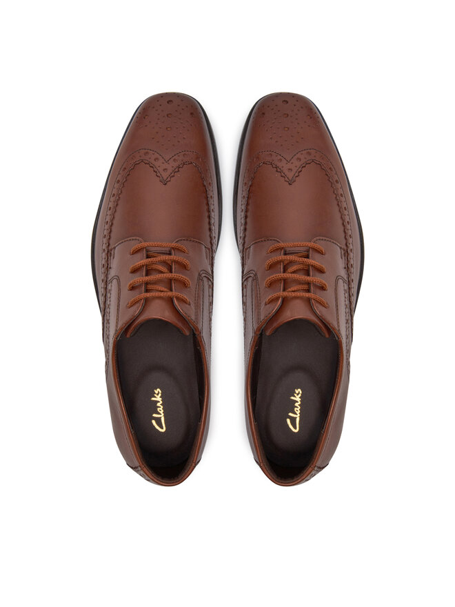 Clarks Scarpe basse Clarks Howard Wing 261612547 Marrone