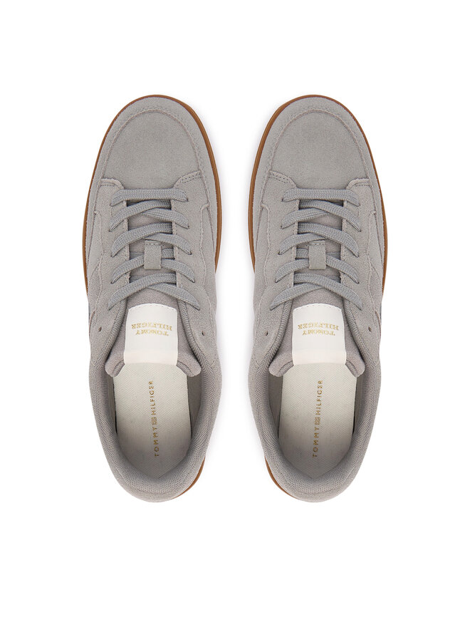 Tommy Hilfiger Sneakers Tommy Hilfiger Th Heritage Court Sneaker Suede FW0FW09266 Grau