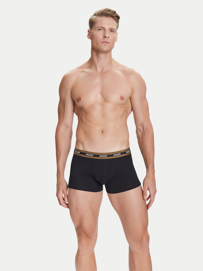 HUGO HUGO Pack de 3 bóxers 50492375 Negro