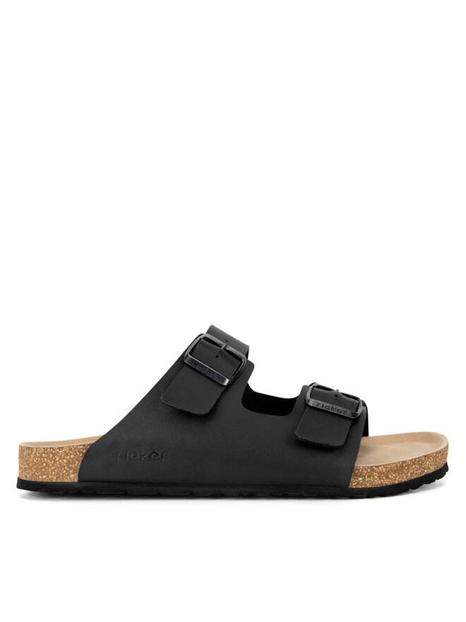 Rieker Παντόφλες Rieker 22190-01 Μαύρο