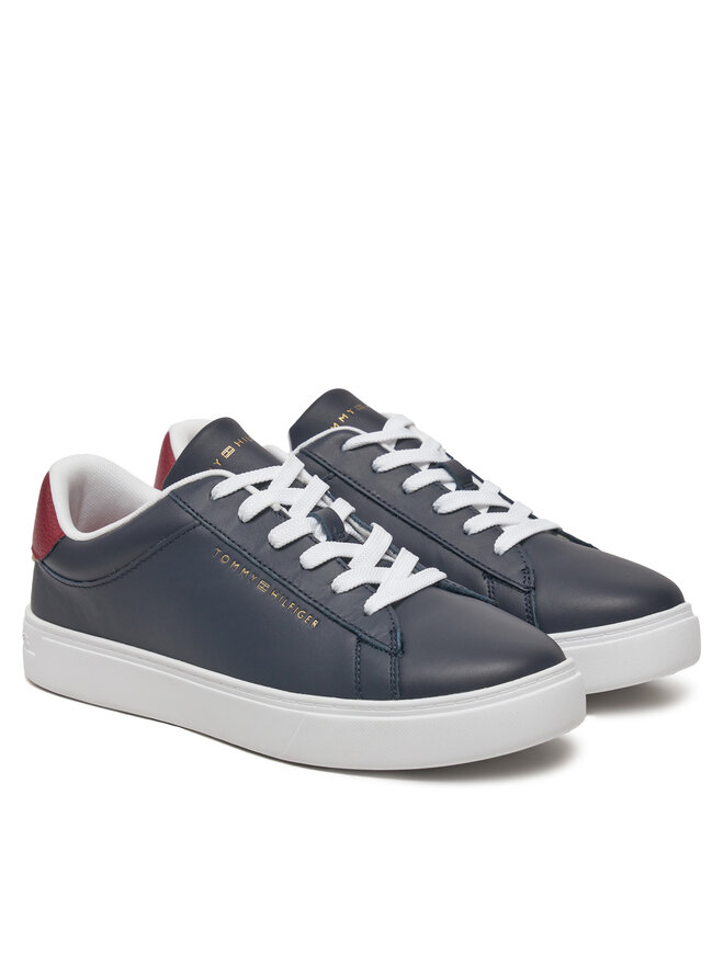 Tommy Hilfiger Sneakers Tommy Hilfiger Essential Court Sneaker FW0FW08320 Bleumarin