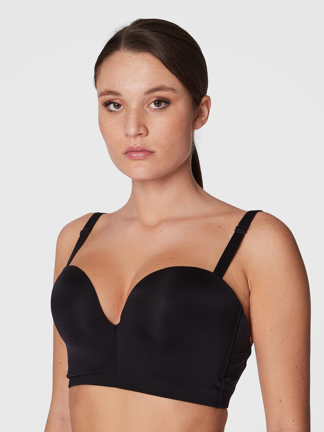 Wonderbra Wonderbra Σουτιέν Balconette WB000BHM Μαύρο