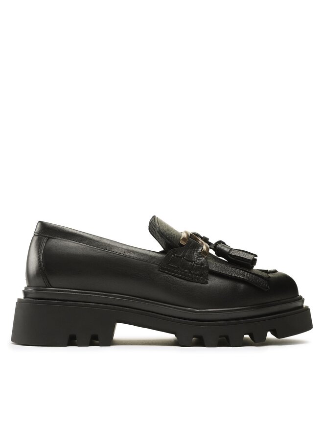 Badura Loafersy Badura 22SS24 Černá