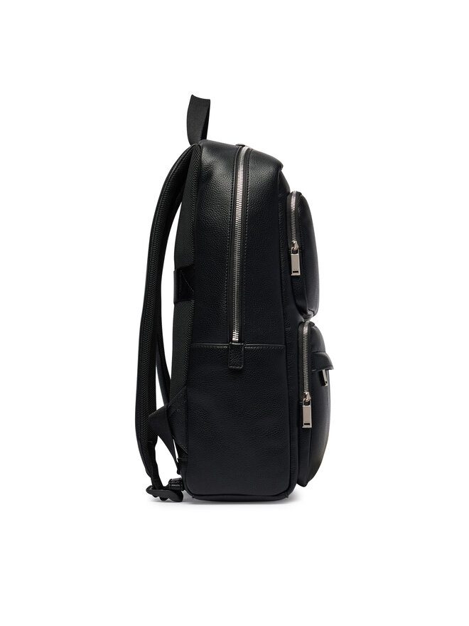 Calvin Klein Rucksack Calvin Klein Raised Double Pocket Backpack LV04D3493G Schwarz
