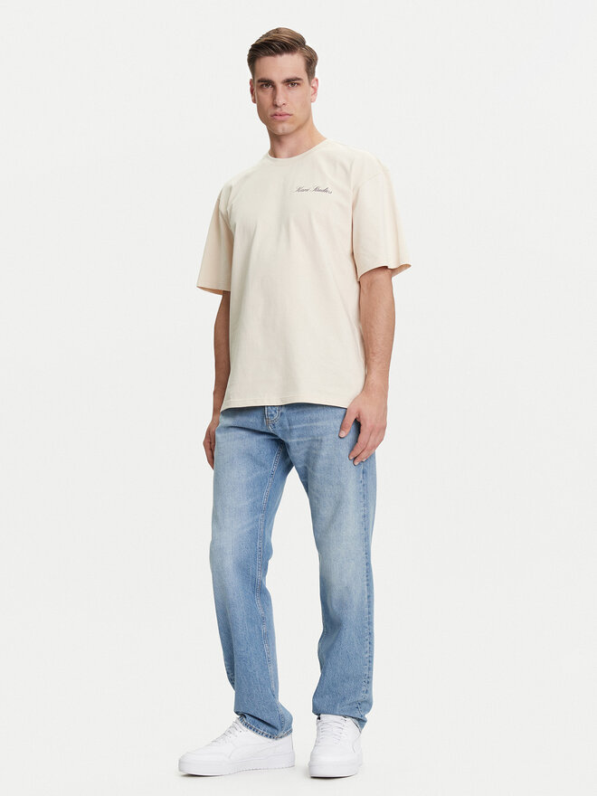 Karl Kani Karl Kani Camiseta PD00005333 Beis Relaxed Fit