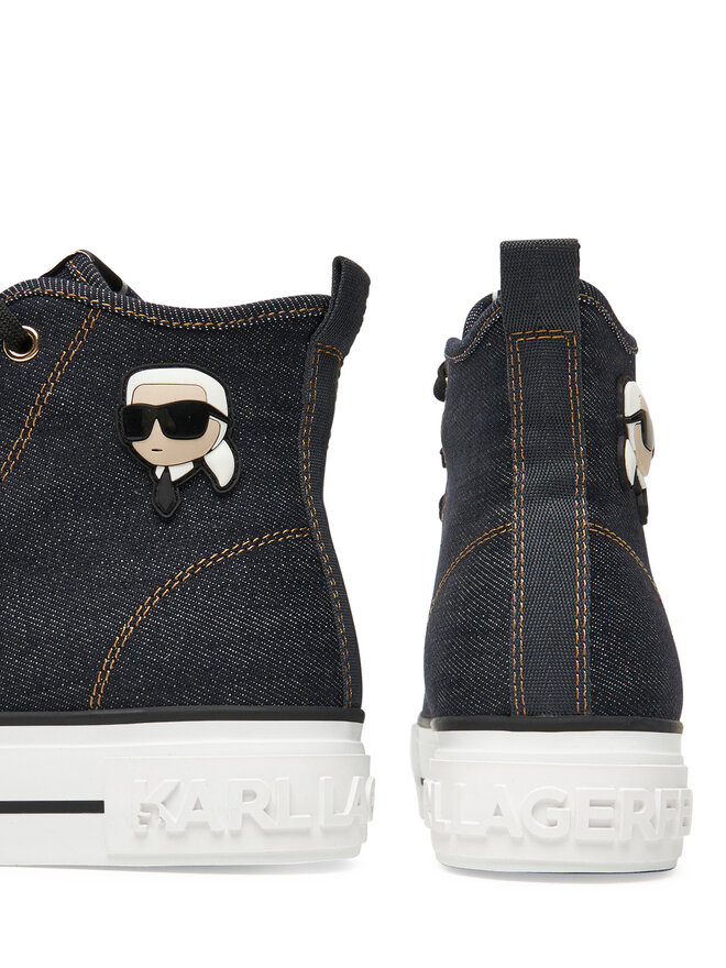 KARL LAGERFELD Sneakers aus Stoff KARL LAGERFELD KL60444D Dunkelblau
