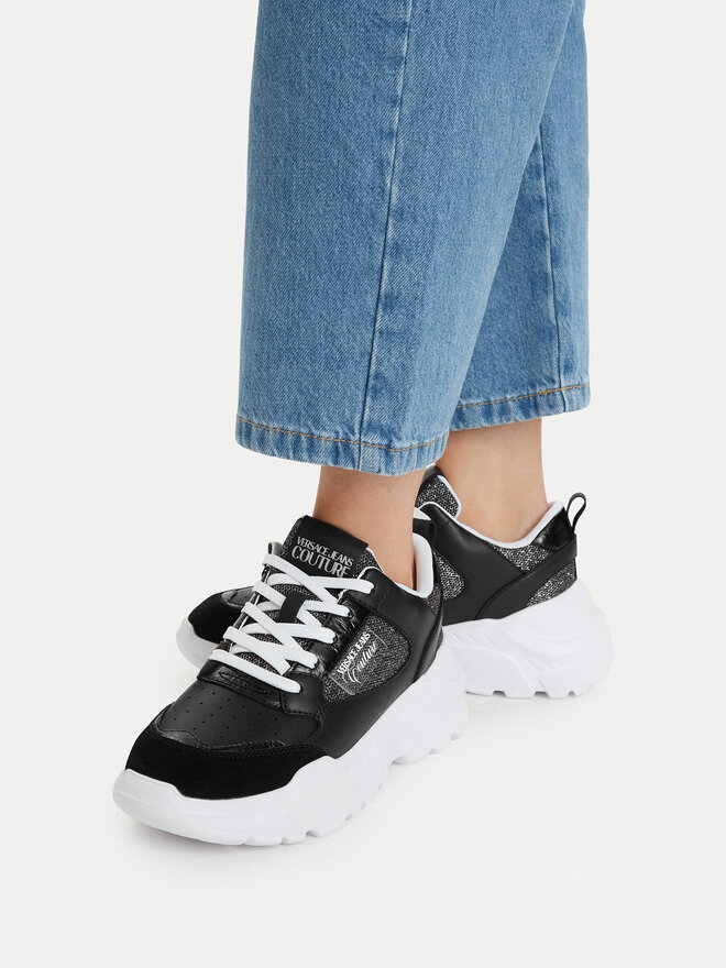 Versace Jeans Couture Sneakers Versace Jeans Couture 80VA3SC2 ZPB70 Schwarz