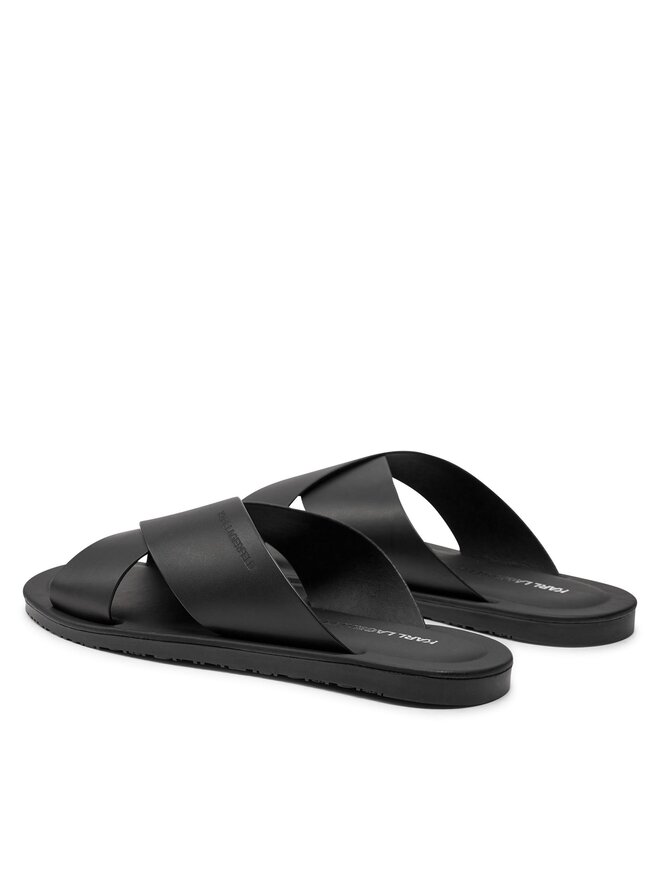 KARL LAGERFELD Papucs KARL LAGERFELD KL70214 Fekete
