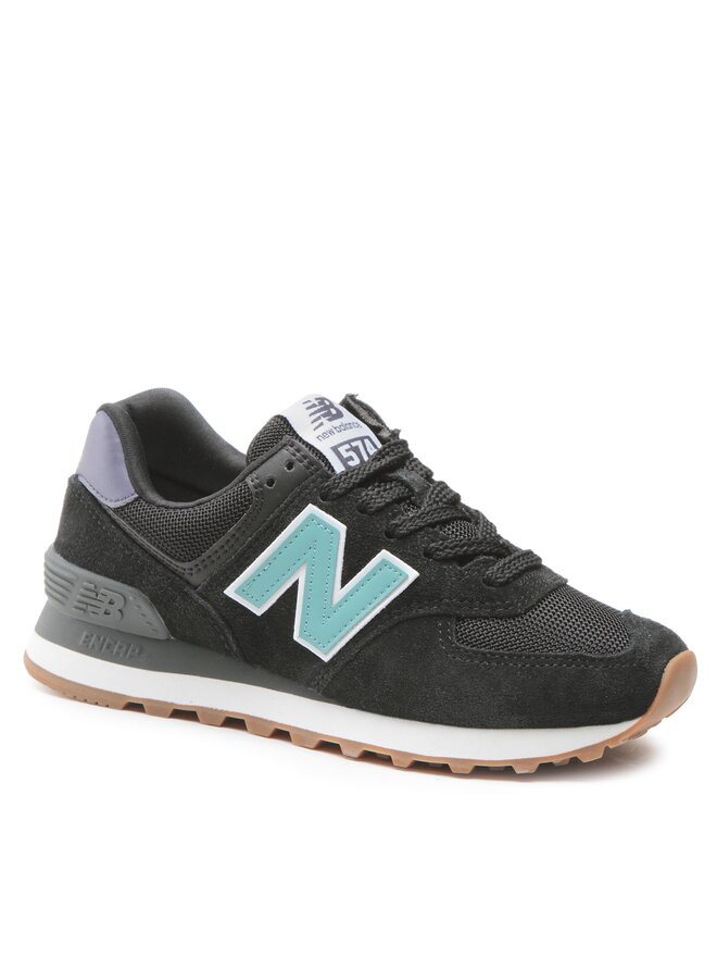 Sneakers New Balance WL574RA Schwarz | eschuhe.de