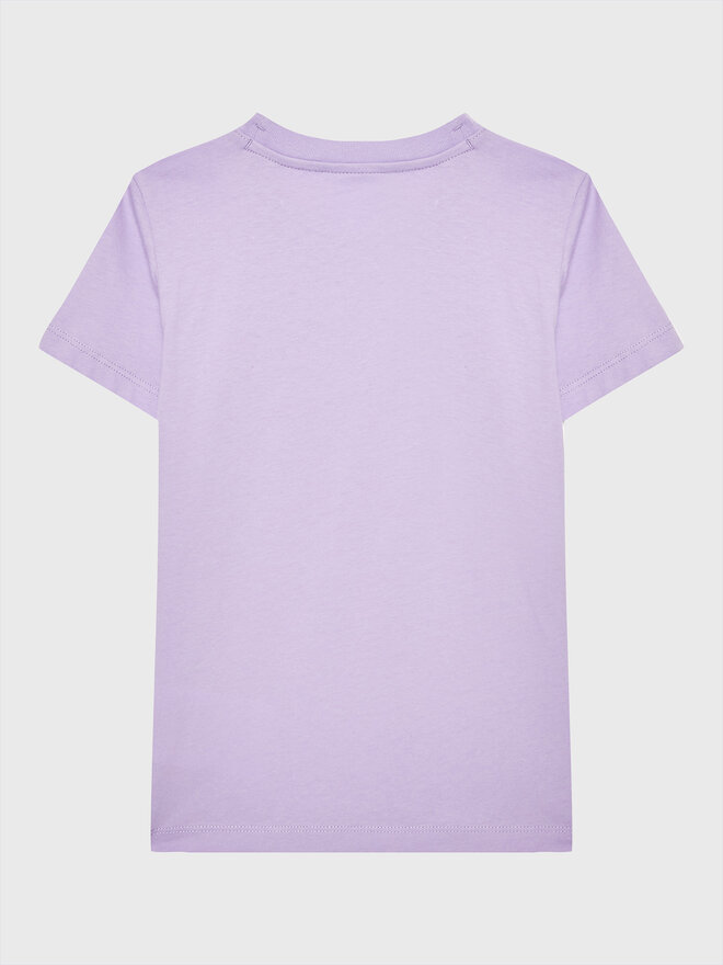 Champion Champion Marškinėliai 404541 Violetinė Regular Fit