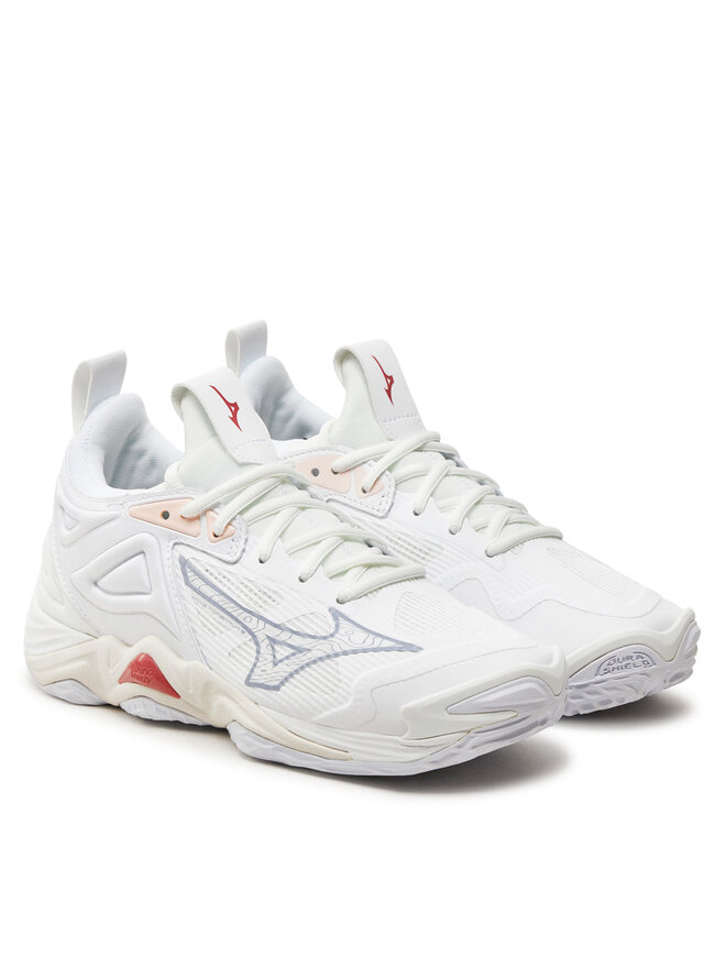 Mizuno Scarpe indoor Mizuno Wave Momentum 3 V1GC2312 Bianco