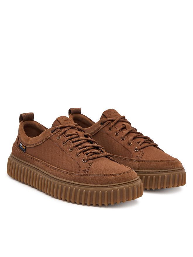Clarks Снікерcи Clarks Torhill Lace 26329461 Коричневий