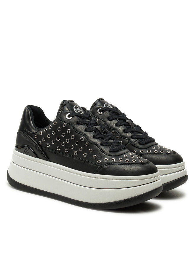 MICHAEL Michael Kors Αθλητικά MICHAEL Michael Kors Hayes Lace Up 43R5HAFS1L Μαύρο