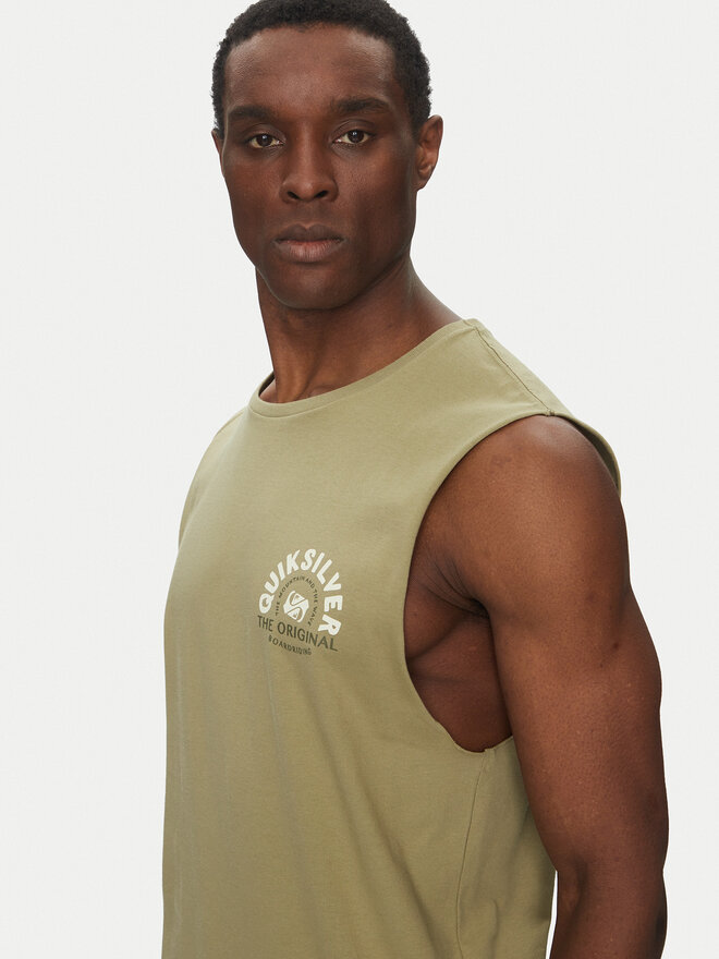 Quiksilver Quiksilver Trikó EQYZT08029 Zöld Relaxed Fit