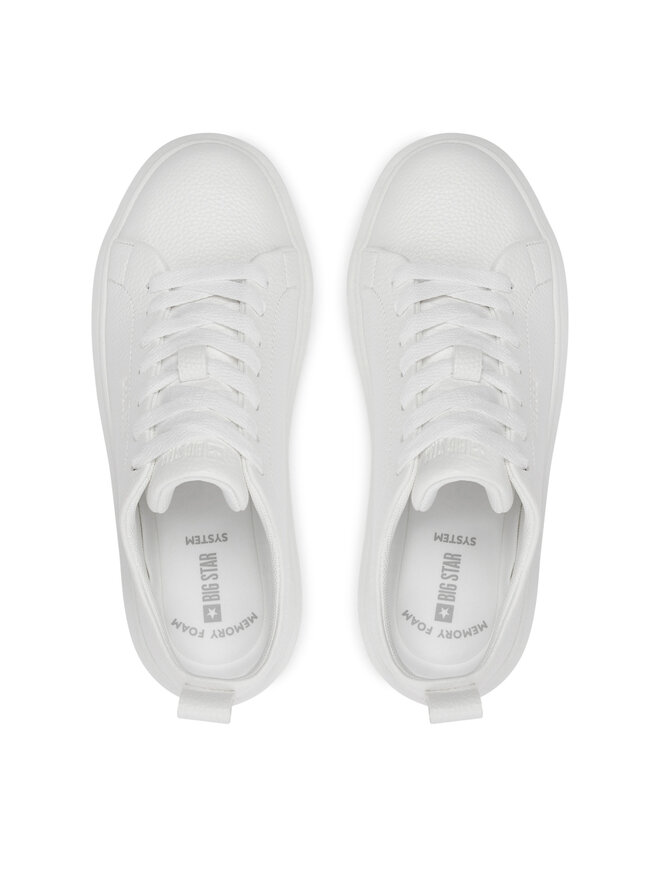 Big Star Shoes Plátěnky Big Star Shoes NN274322 Bílá