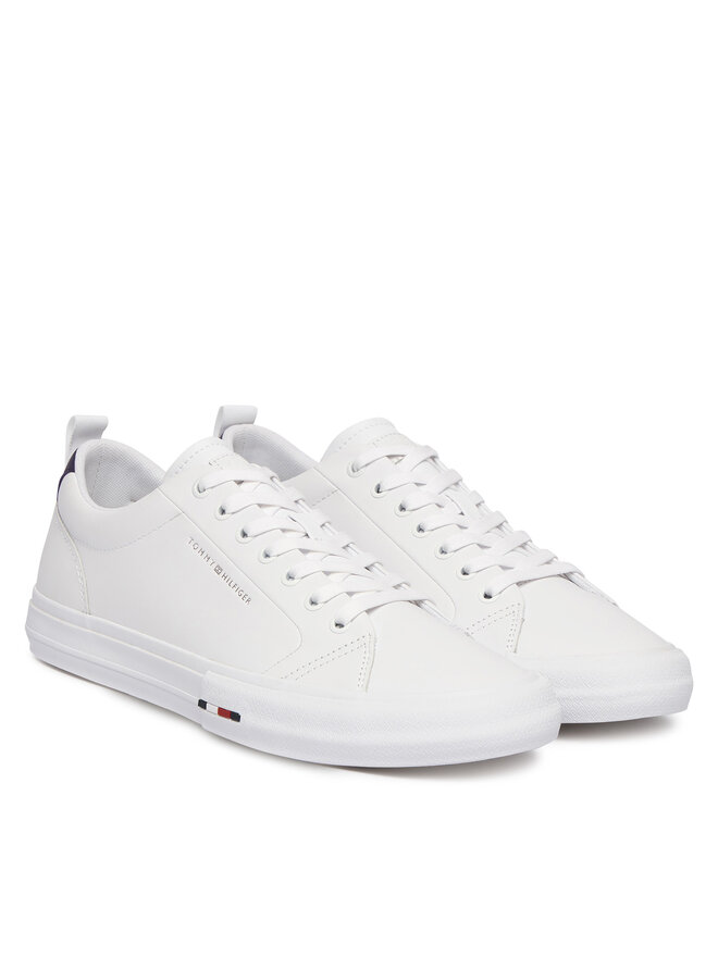 Tommy Hilfiger Sneakers Tommy Hilfiger Harlem Street Lth FM0FM05708 Weiß