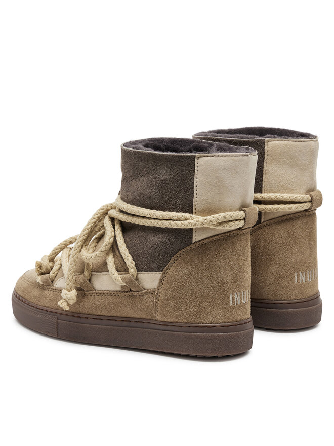 Inuikii Botas de nieve Inuikii Patchwork 65202-076 Beis