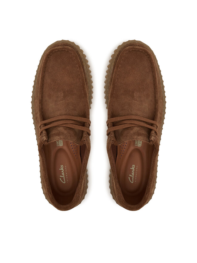 Clarks Туфлі Clarks Torhill Lo 26187376 Коричневий