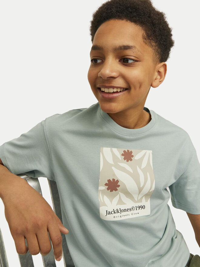 Jack&Jones Junior Jack&Jones Junior Marškinėliai Jormarbella 12257641 Žalia Loose Fit
