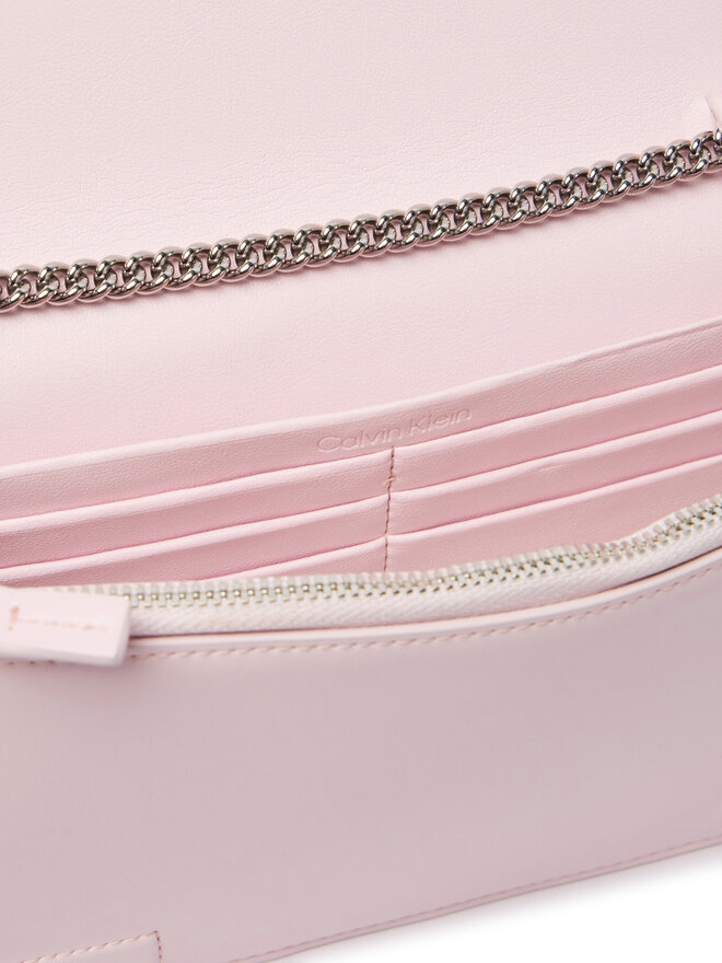 Calvin Klein Handtasche Calvin Klein Ck Wallet On Chain LV04F3319G Hellrosa