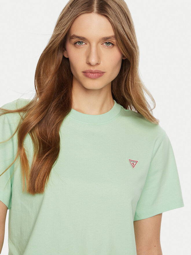 Guess Jeans Guess Jeans T-Shirt W4YI05 K8HM0 Grün Regular Fit