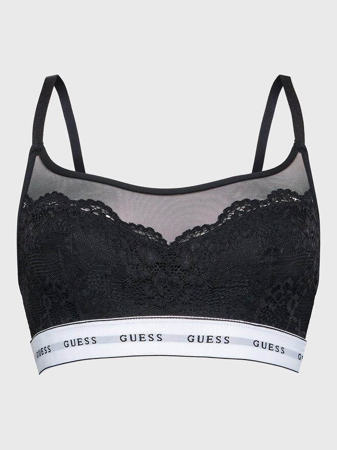 Guess Guess Top nedrček Belle O2BC07 KBBT0 Črna