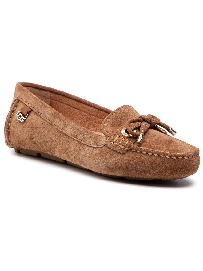 Leather snowboots BRECKEN LACE UGG | Brown | Gomez.pl/en