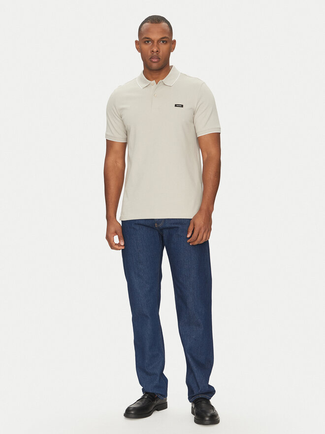 Calvin Klein Calvin Klein Poloshirt K10K112751 Grau Regular Fit