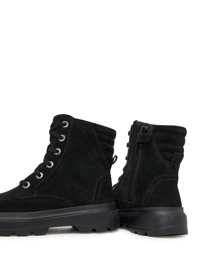 Geox Stiefeletten Geox J Kiddartah Wpf J56NDA 00022 C9999 S Schwarz
