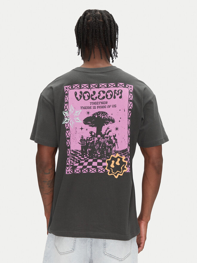 Volcom Volcom Marškinėliai Filip Rygalski A4312506 Pilka Loose Fit