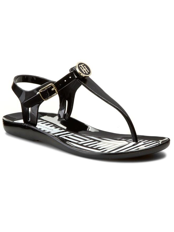 Tommy Hilfiger Zehentrenner Tommy Hilfiger Javea 2R FW56820679 Schwarz