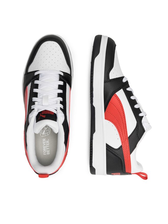 Puma Сникърси Puma Puma Rebound V6 Lo Jr* 39383304 Бял