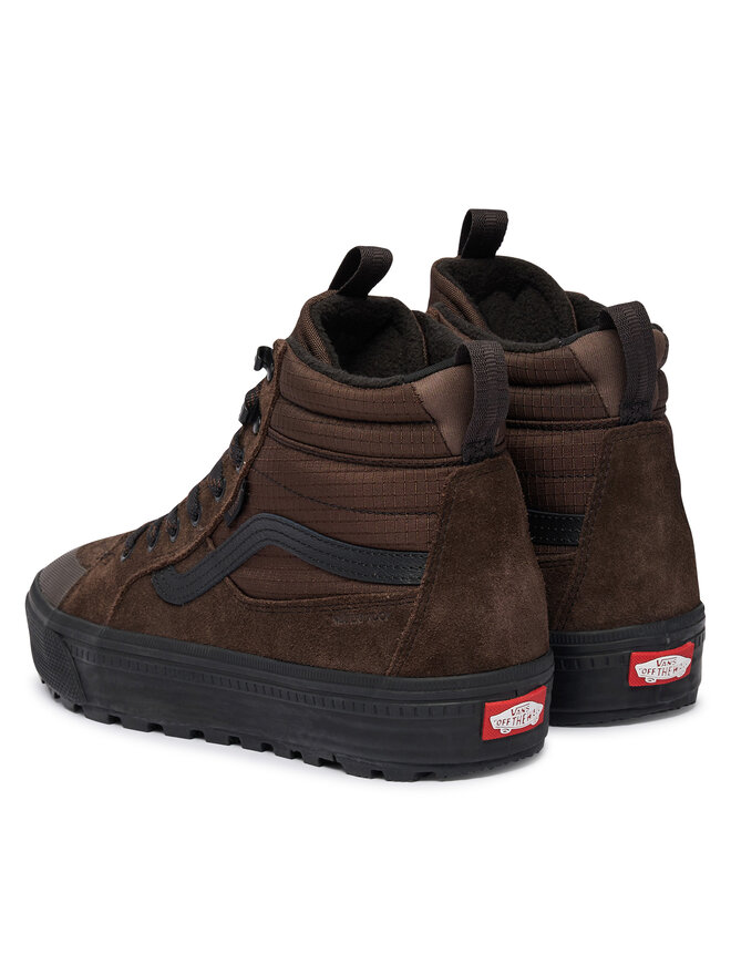 Vans Sneakers aus Stoff Vans Sk8-Hi Waterproof Insulat VN000Y623N11 Dunkelbraun